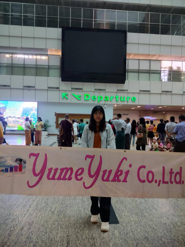 yumeyuki student go to japan as myanamr-japan interpreter